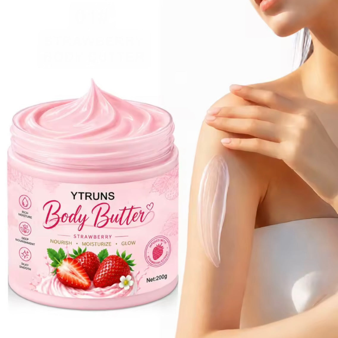 Strawberry Cake Body Cream