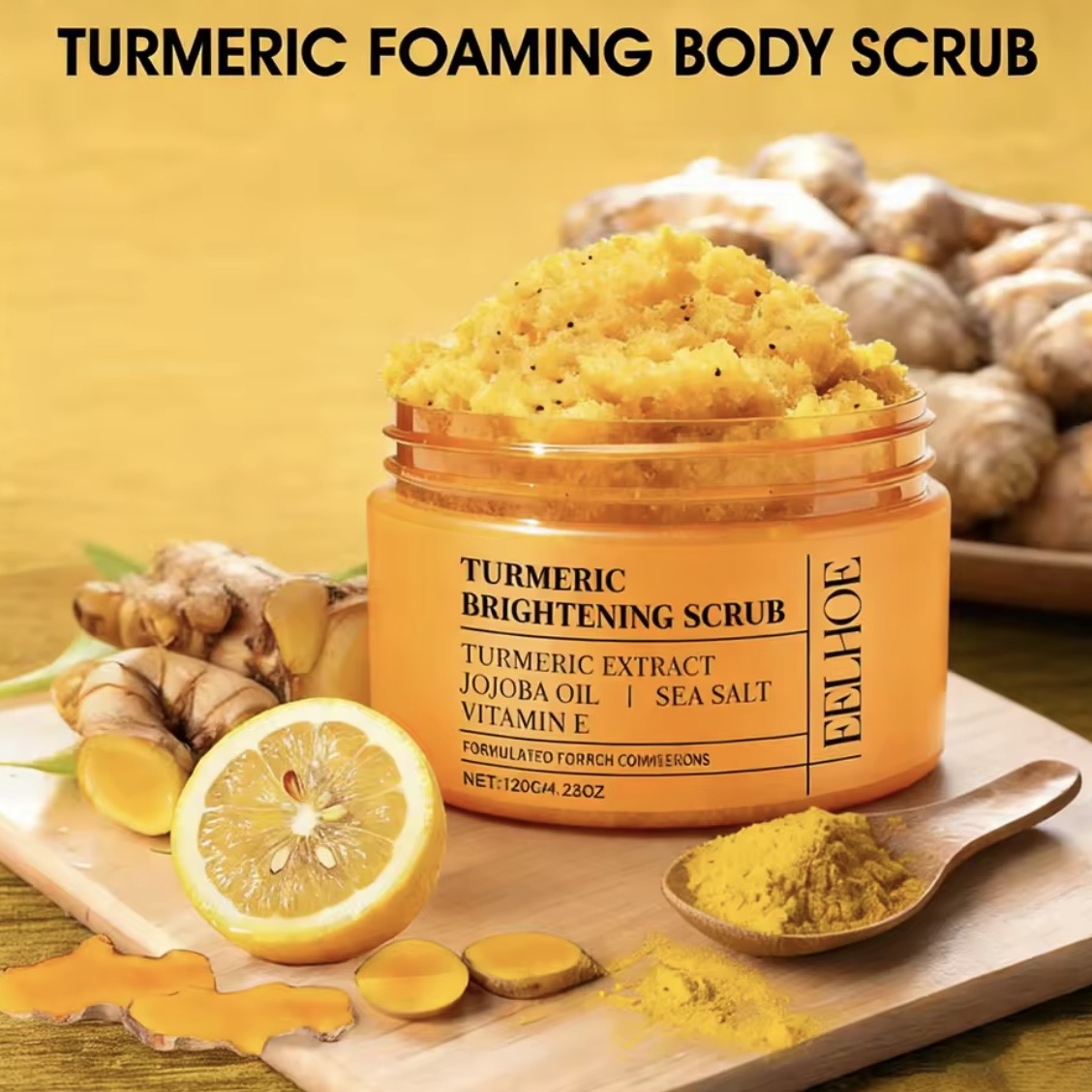 Turmeric  Foaming Body Scrub